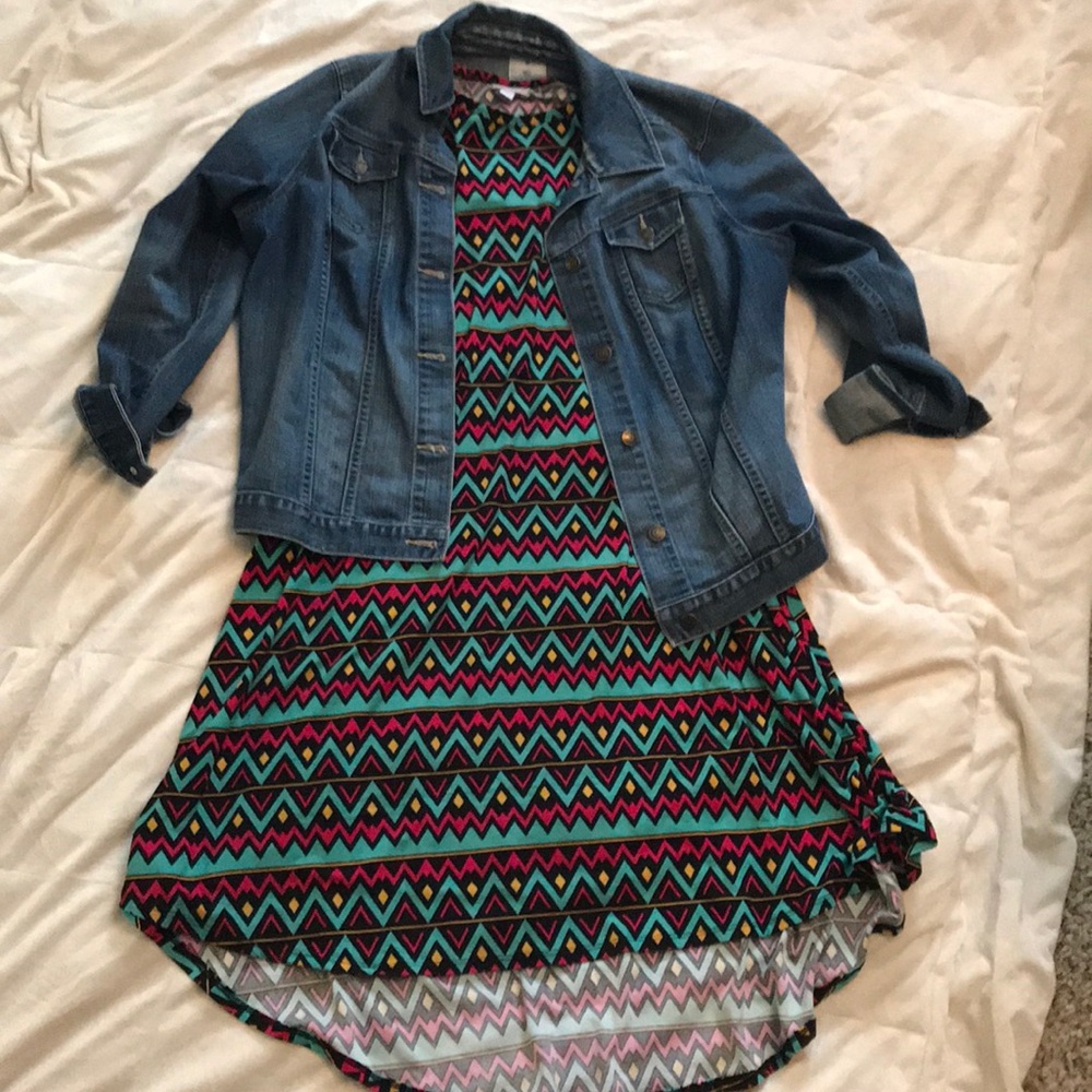 Lularoe Leggings Material Carly Hi-lo Dress